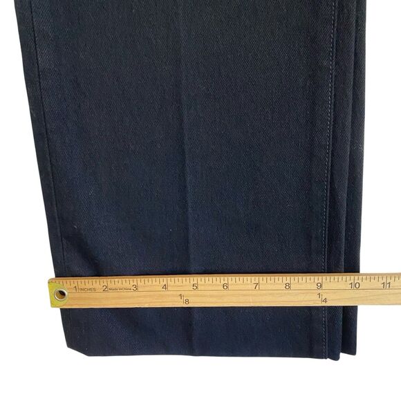 Madewell The Alexa Dream Jean Women's 29 Black Straight High Rise Relaxed $139 - Picture 10 of 11